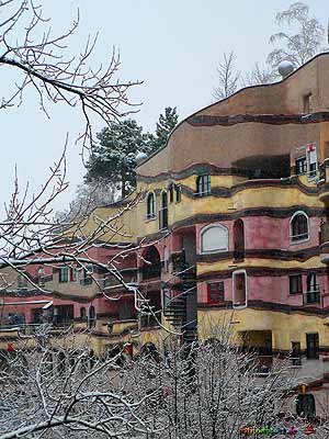 Walspirale im Schnee