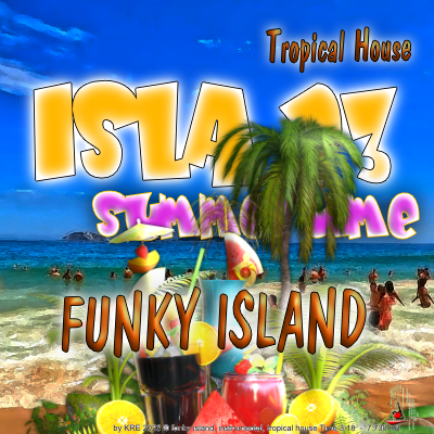           CD COVER FUNKY ISLAND